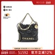 中古CHANEL香奈儿女包A级95新垃圾袋包小牛皮珍珠手提斜挎包复古