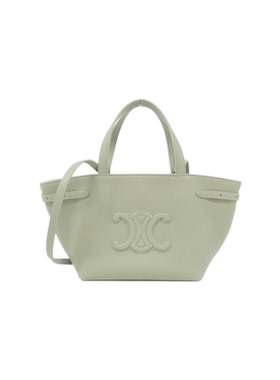 中古CELINE赛琳女包A级95新Mini Cabas Anais托特包小牛皮斜挎包