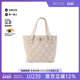 中古Chanel香奈儿女包B级9新Tote Bag托特包牛皮托特包浅褐色