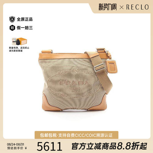 中古Prada普拉达斜挎包