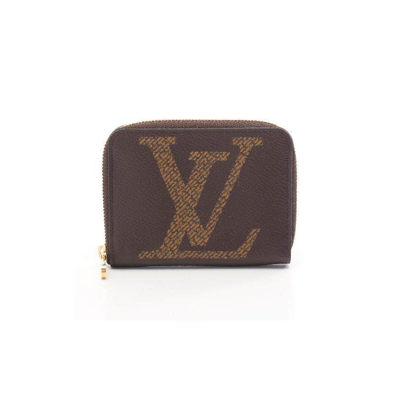 中古LV路易威登女A级95新coin case零钱包帆布零钱包棕色,箱包皮具/热销女包/男包,钱包,淘宝优惠券,粉丝福利购,淘宝优惠卷