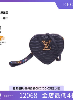 中古LV路易威登女包A级95新Shoulder bag肩包牛皮斜挎包黑色HK