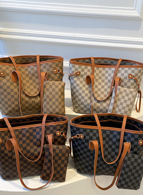 包包女2025秋冬新款时尚托特包潮流气质OL通勤单肩斜挎包手提包女