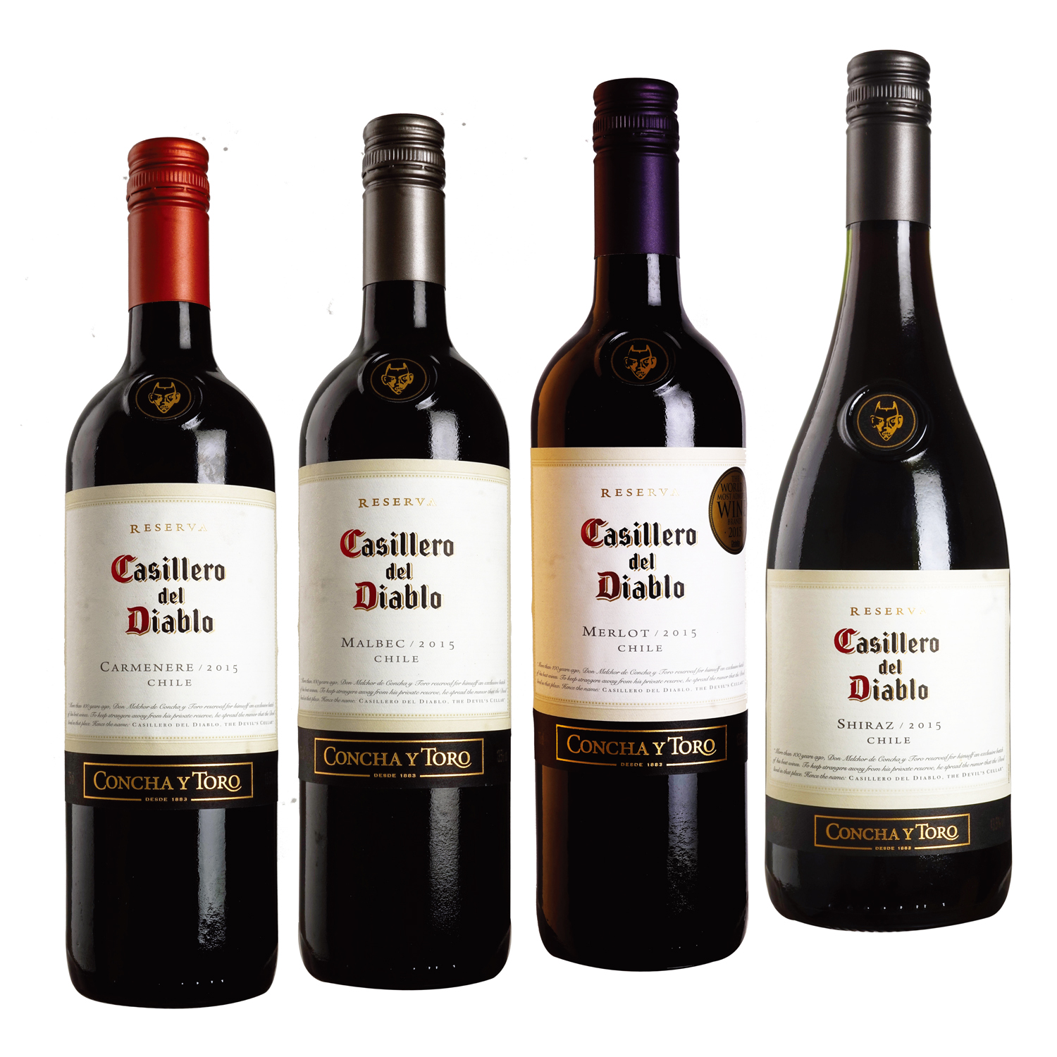 红魔鬼珍藏西拉/梅洛/马尔贝克红 Casillero del Diablo Reserva