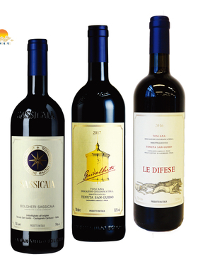 圣圭托酒庄Tenuta San Guido 西施佳雅 Sassicaia/小教堂/赛马红