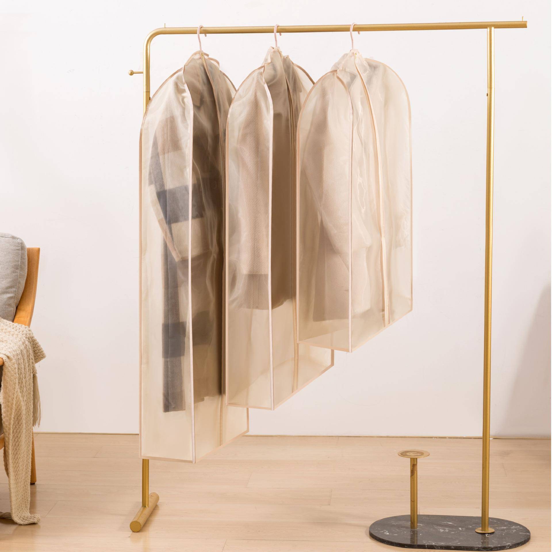 欧根纱透气皮草防尘罩衣服收纳套