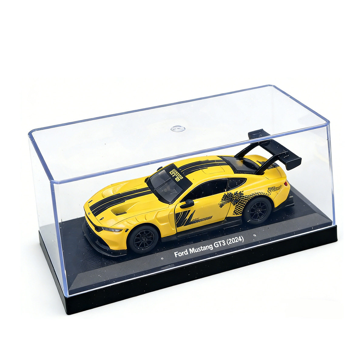 CCA彩珀1:42福特野马GT3合金汽车模型跑车仿真车玩具带防尘罩