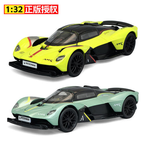 Rw1：32阿斯顿马丁女武神合金汽车模型赛车摆件滑行玩具车热销礼