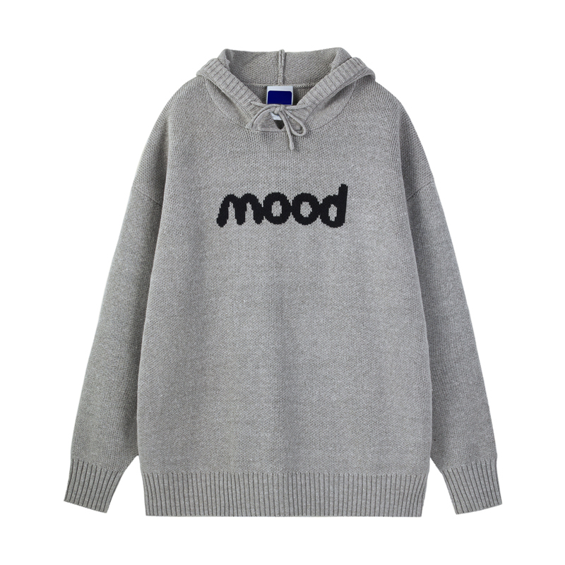 CPMOOD帽衫美式复古连帽毛衣