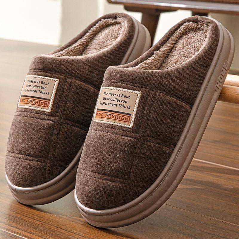棉拖鞋男士大码46保暖静音2024年冬季室内毛拖鞋家用防滑厚底棉鞋,居家布艺,居家棉拖/棉鞋,淘宝优惠券,粉丝福利购,淘宝优惠卷