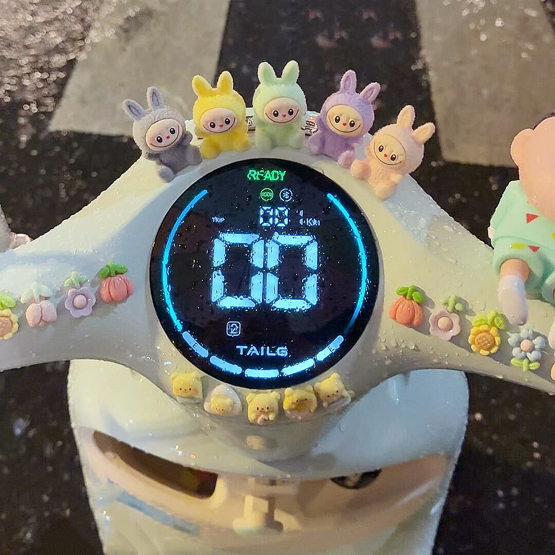 可爱电动车配饰小摆件适用于雅迪爱玛蝴蝶结装饰小配件电瓶车改造