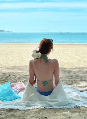 沙滩巾沙滩毯沙滩垫沙滩布超大吸水速干防晒浴巾海边拍照氛围道具