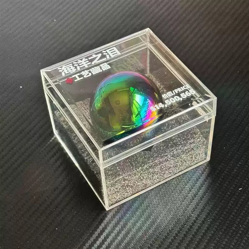 三角洲行动周边典藏级大红海洋之泪1:1水晶模型摆件收藏品礼物图片