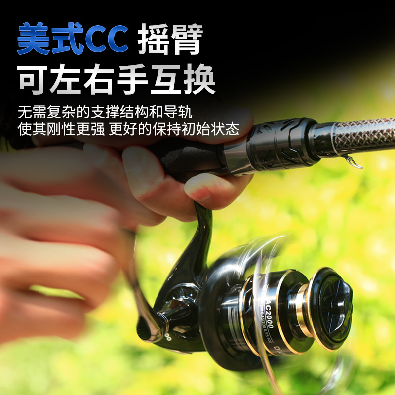 AC纺车轮全金属线杯轮渔轮海竿轮