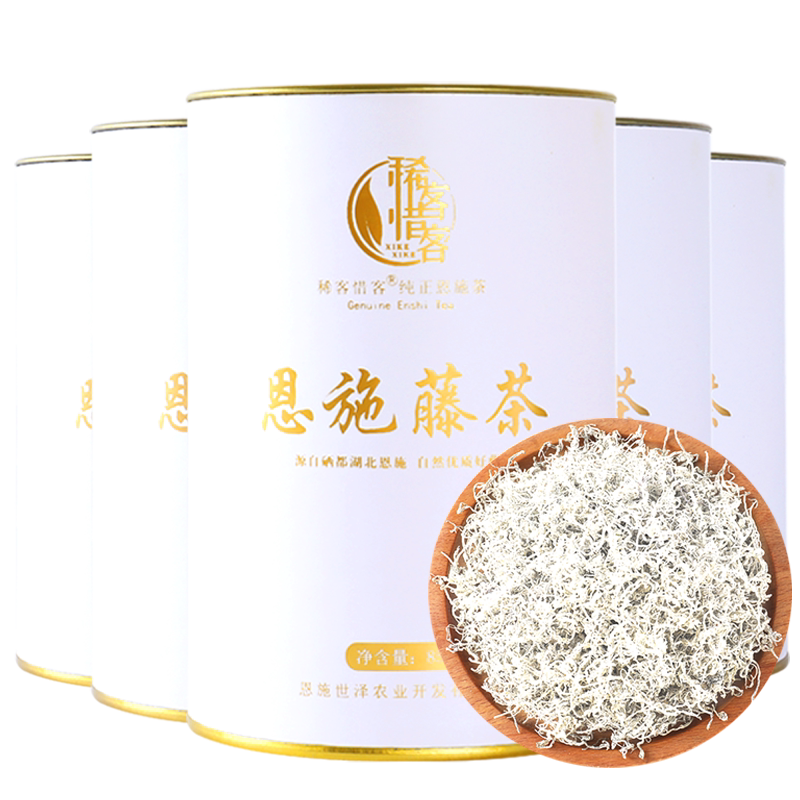 恩施来凤藤茶湖北特产龙须芽尖腾莓茶