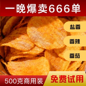 薯片外撒料炸串干撒料商用调料烧烤料大包装路边摊专用干碟薯片盐