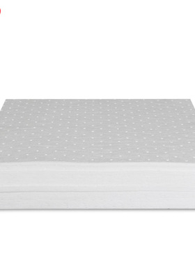 61少儿节谋福 白色工业吸油棉 吸油毡 吸油垫 吸污垫 100片/箱