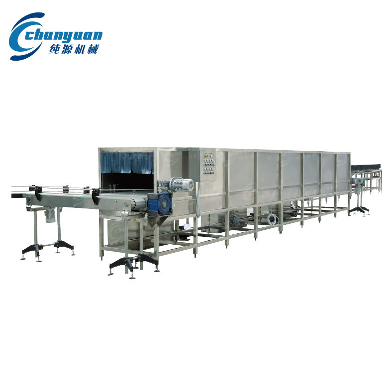 饮料喷淋冷却温瓶机全自动热灌装饮料专用机械高效饮料设备