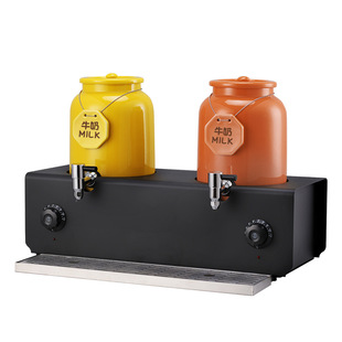 61少儿节可调温陶瓷牛奶鼎保温加热牛奶容器自助餐豆浆果汁加热器