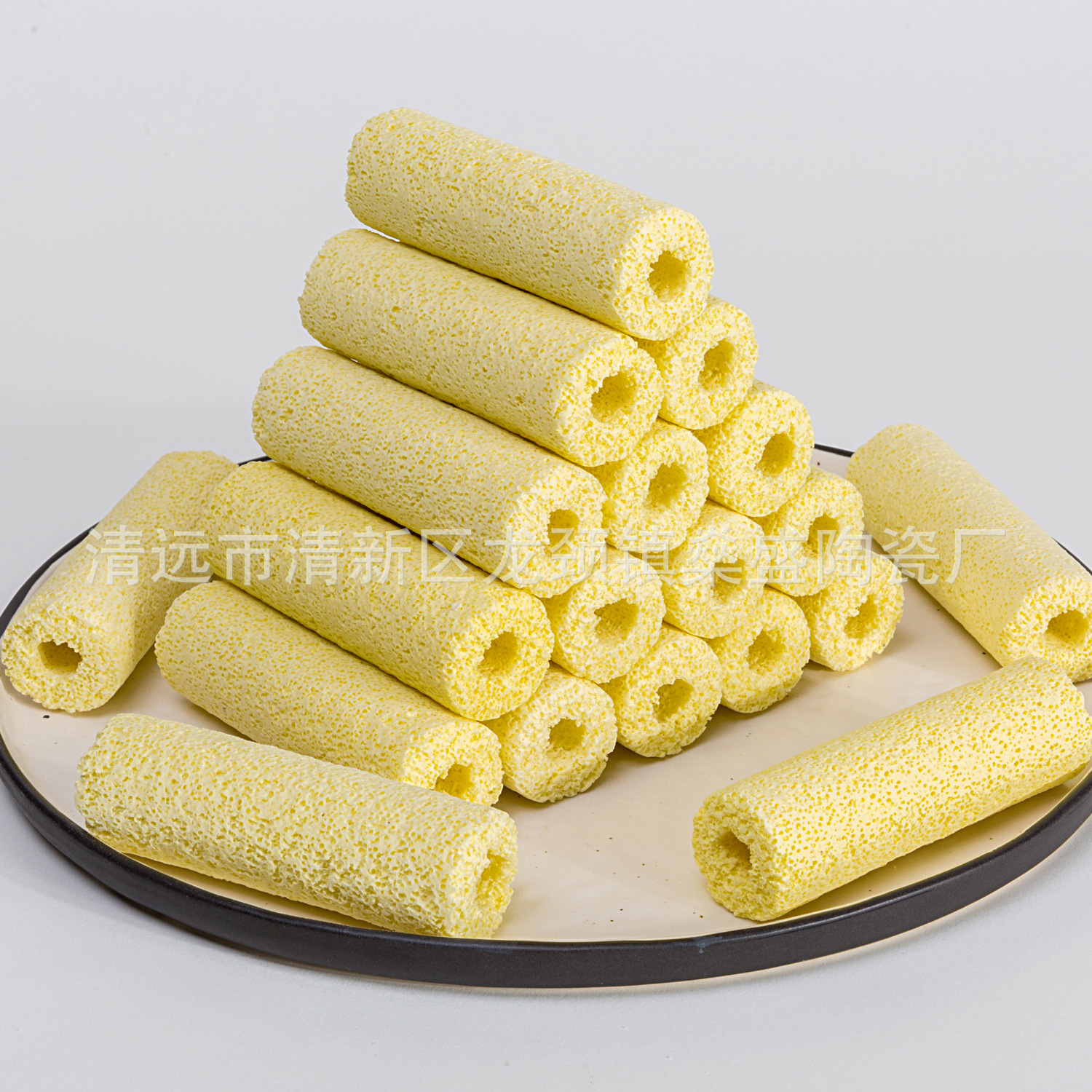 鱼缸过滤池材料远红外线细菌屋小号圆滤材活性炭净水生化细菌棒