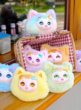 ULA天气系列钥匙扣挂件搪胶毛绒盲盒背包挂饰礼生日礼物女娃痛包