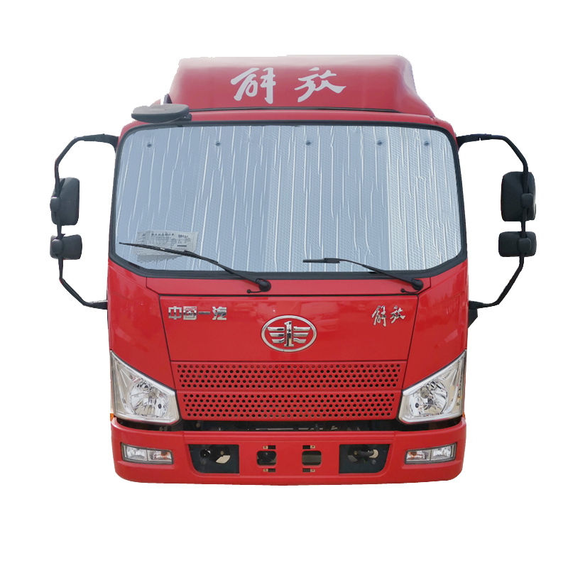 解放j6p遮阳挡龙v反光垫卡货车