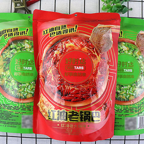 好时达红油藤椒香锅味锅巴108g