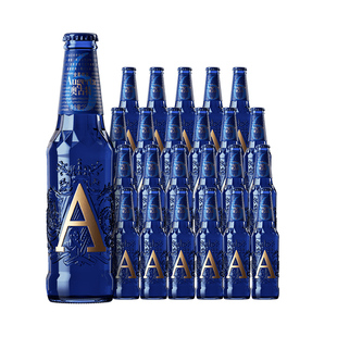 青岛啤酒 奥古特A6全麦啤酒 258ml*24瓶
