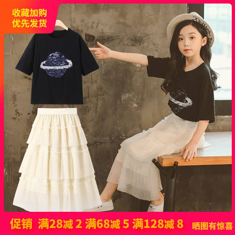 儿童闺蜜装夏季三人闺蜜套装姐妹装三人13岁11小学生12女童夏季套