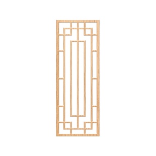 中式铝合金仿古窗花防盗窗木纹铝合金窗花仿古窗花格铝材门窗。u.