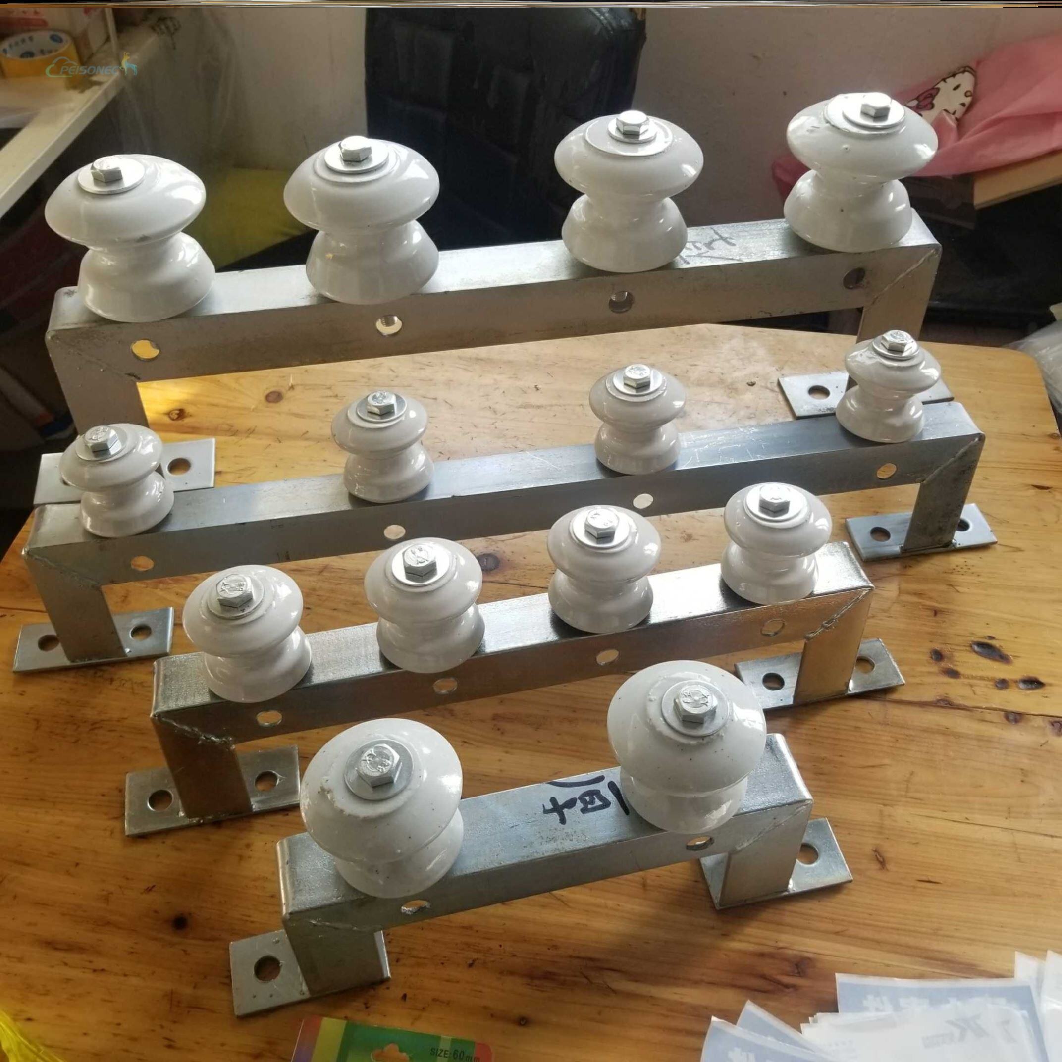 瓷瓶电工电线支架绝缘陶瓷绝缘瓷瓶电工瓷葫芦电瓷壶电线杆螺杆