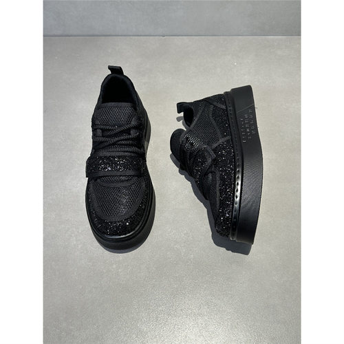 s亮片魔术贴板鞋男2025新款舒适透气网面软底百搭网红爆款休闲男b