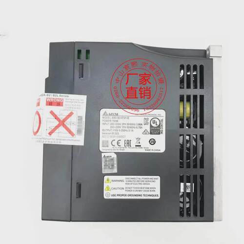 原装正品DELTA台达ASD-B2-0721-B驱动伺服器 支持Modbus通讯协议