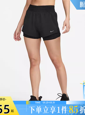 劲浪nike耐克夏季新款女子运动休闲短裤跑步健身裤子DX6013-010