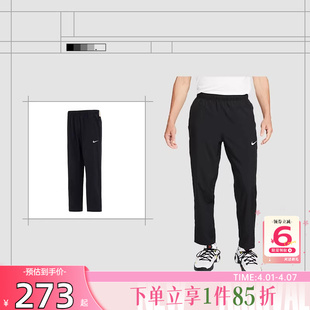 劲浪体育nike耐克春季 裤 子FB7491 010 男子运动休闲黑色健身长裤
