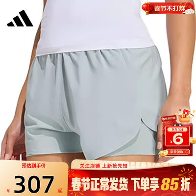 劲浪体育adidas阿迪达斯春季女子运动休闲短裤裤子KE7397