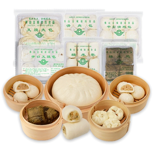 金城食品肉感满满套餐早餐方便速食广式早茶点心速冻加热即食面食