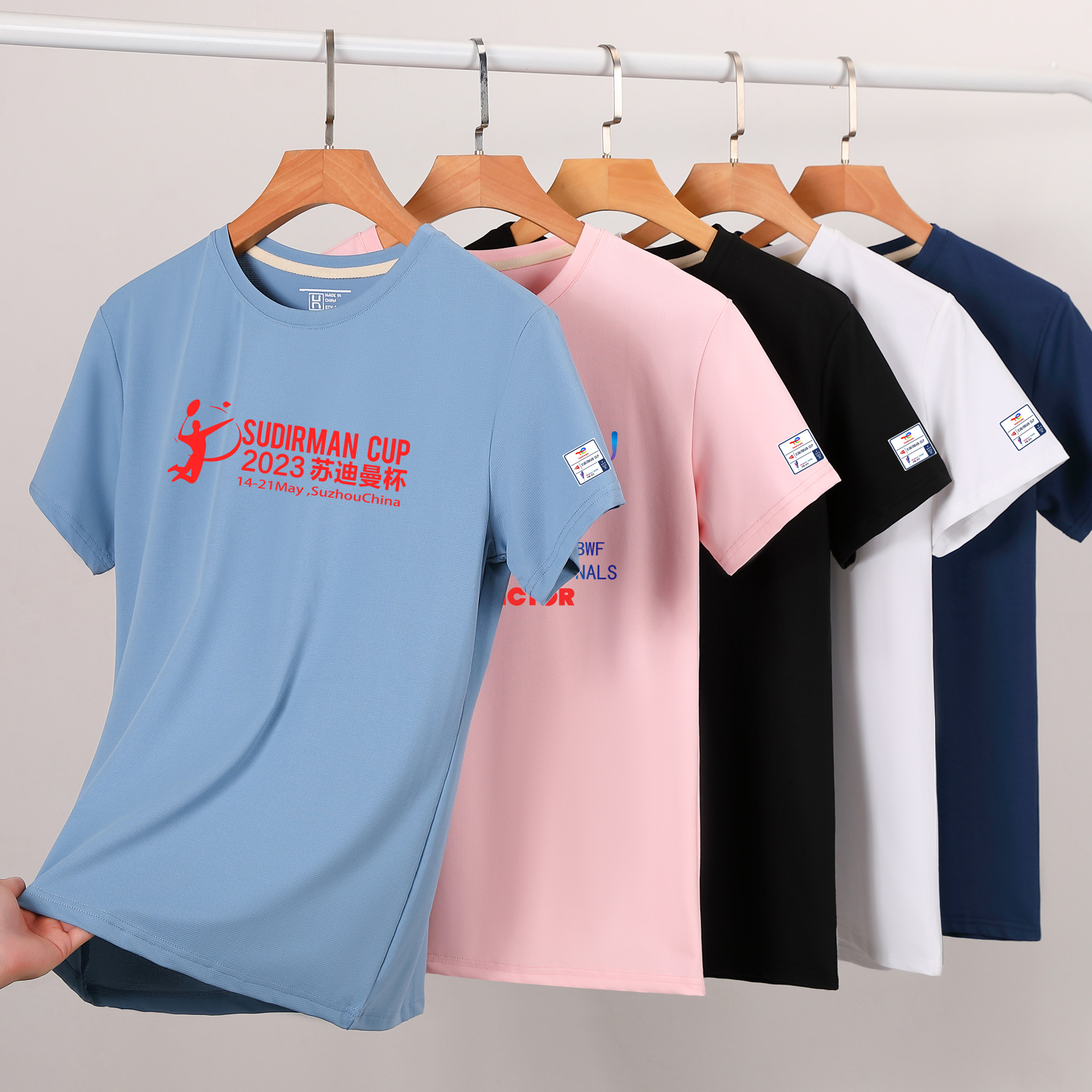 大赛服羽毛球短袖T恤速干运动服