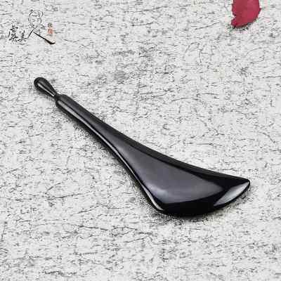 虞美人天然牛角点穴笔刮痧拨筋棒眼部经络按摩棒脸部男女通用正品