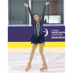 花样滑冰比赛服新款花滑表演服花滑考斯滕D23