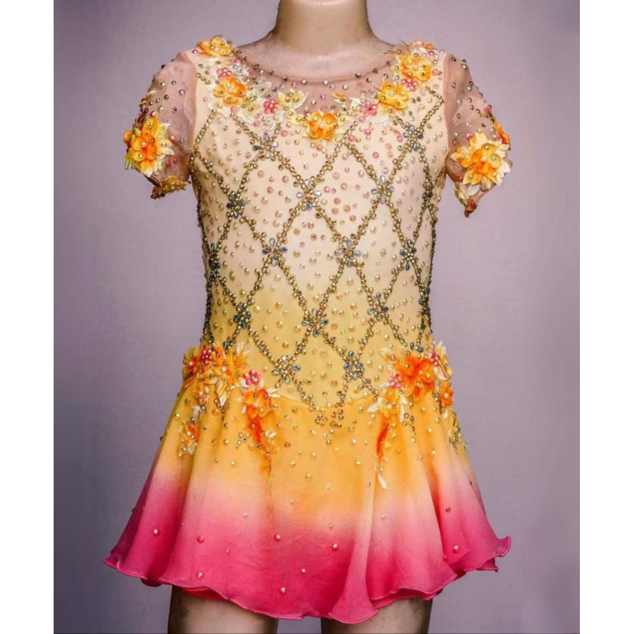 冰旋舞花样滑冰表演服