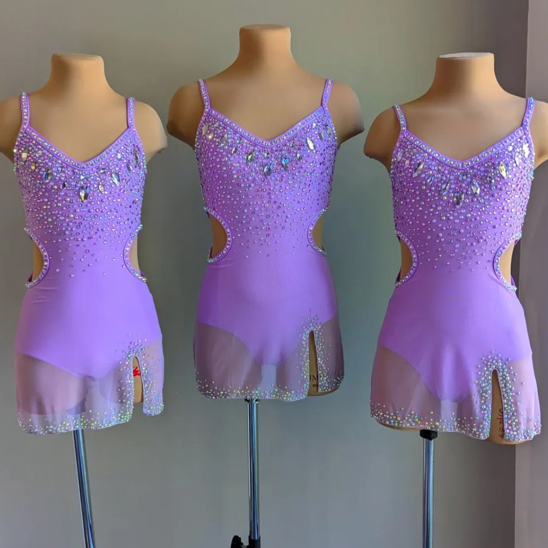 冰炫舞现代抒情钢管舞演出服女