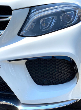 适用奔驰GLE级 W166 C292 2015-2018 AMG风刀前杠前风刀外饰改装