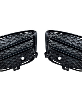 适用奔驰GLE GLS GLE Coupe W166 X166 C292 AMG雾灯格栅风刀改装