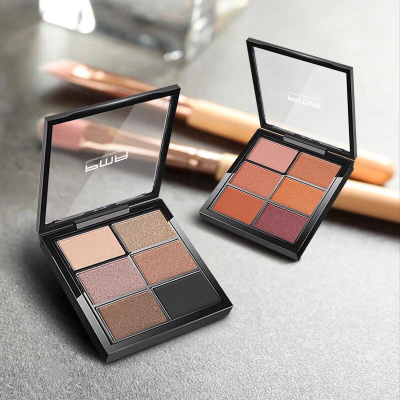 PMA眼影盘不脱妆防水大地色不晕染持久学日常淡亮闪哑珠光舞台彩