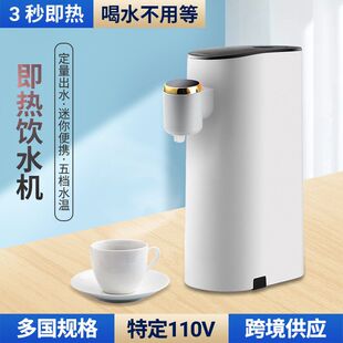 110V220V即热饮水机家用小型台式速热迷你便携桌面口袋水机茶吧机