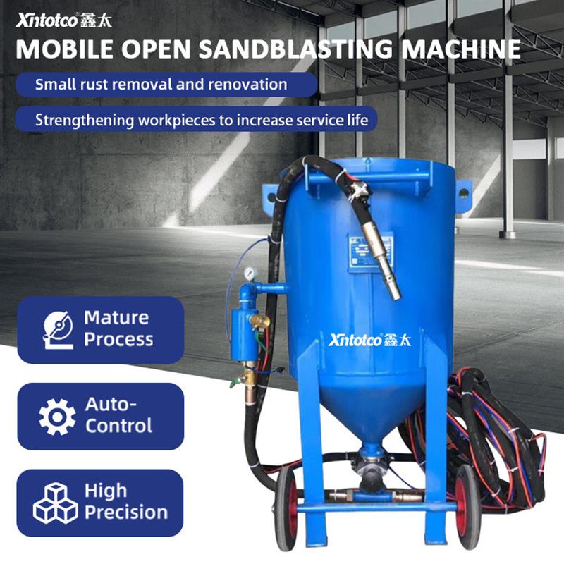 Dry Sandblasting Dustless Sandblaster Blasting Equipment