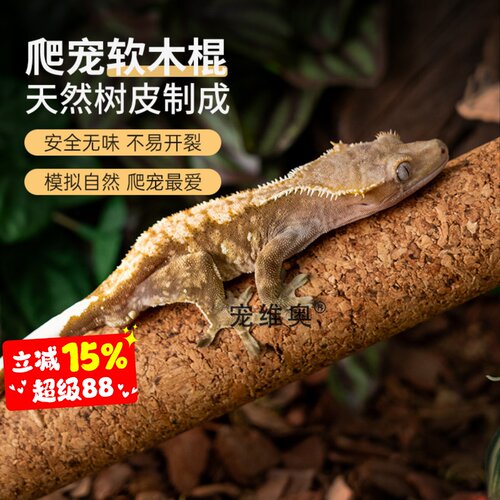 宠维奥爬宠软木棍攀爬乐趣