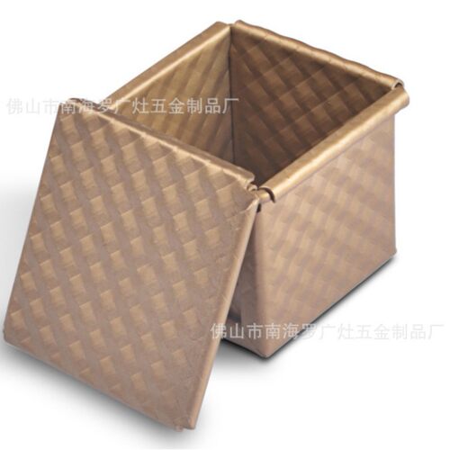 金色铝合金吐司模具波
