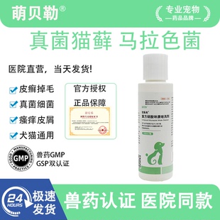 复方硝酸咪康唑宠物药浴猫狗真菌狗藓猫藓马拉色菌沐浴露
